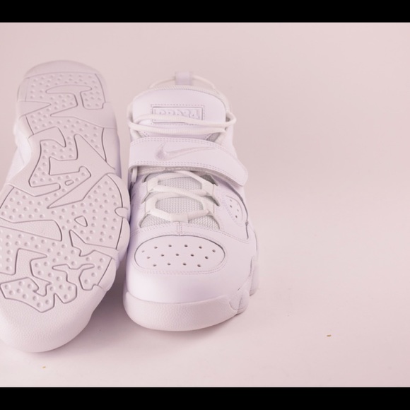 Nike Air CB 34 Charles Barkley Triple White Mens - Picture 6 of 8